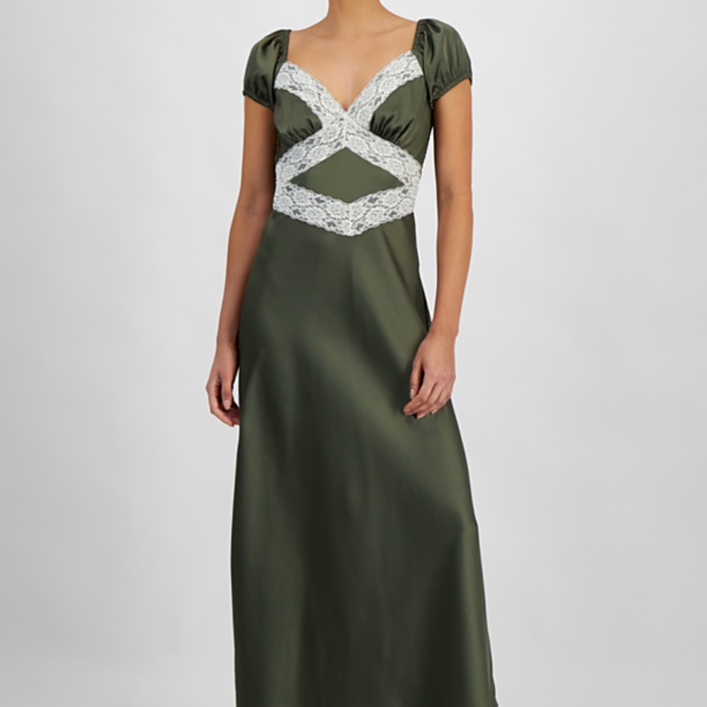Macy’s Maxi Green dress